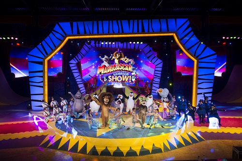 Madagascar Circus Show: atração do parque temático Beto Carrero World